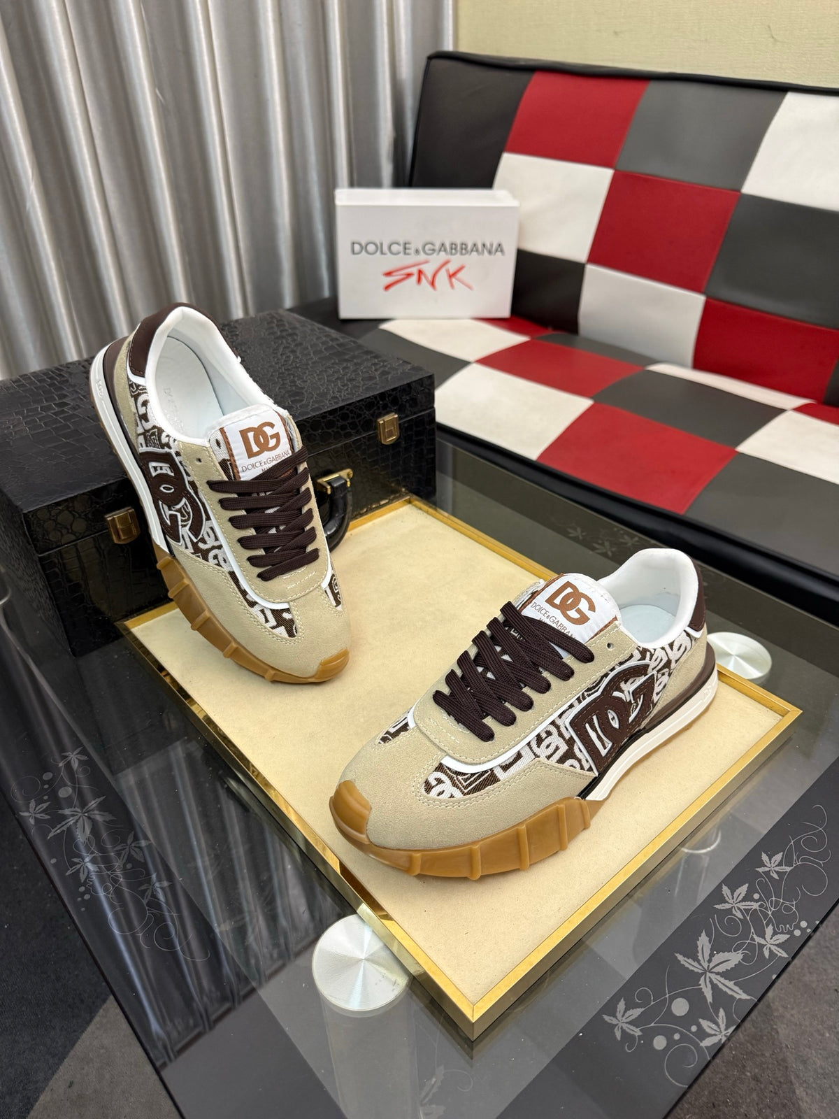 Dolce & Gabbana DG Men's Casual Shoes in Imported Calfskin
