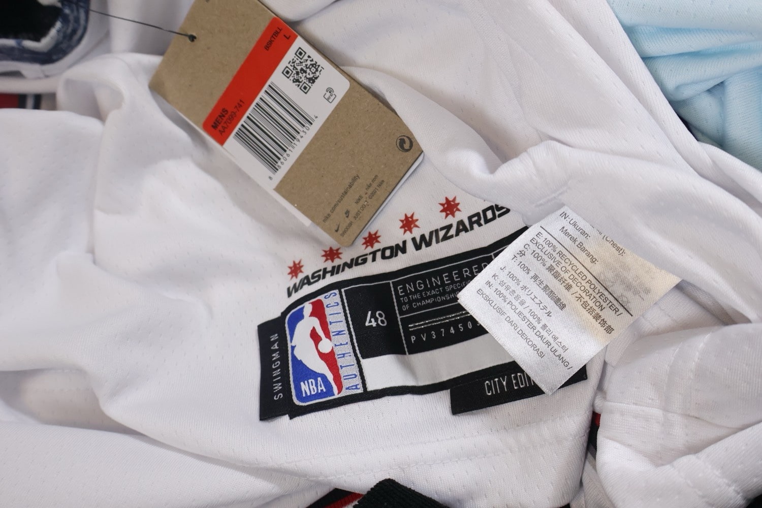 Custom Washington Wizards 2024-25 City Edition Jersey