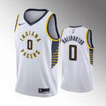 Tyrese Haliburton #0 Indiana Pacers White Association Edition Swingman Jersey