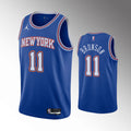 Jalen Brunson #11 New York Knicks Jordan Brand Royal Blue Statement Edition Swingman Jersey — 75th Anniversary