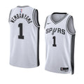 Victor Wembanyama #1 San Antonio Spurs Nike White Association Edition Swingman Jersey